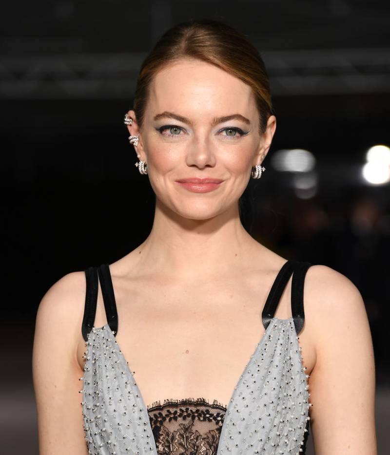 LOS ANGELES, CALIFORNIA - OCTOBER 15: Emma Stone attends 2nd Annual Academy Museum Gala at Academy Museum of Motion Pictures on October 15, 2022 in Los Angeles, California. (Photo by Jon Kopaloff/Getty Images)