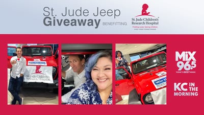 Enter To Win Mix 96.5's St. Jude Jeep & Dream Home Giveaway!