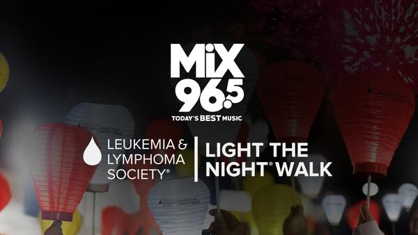 Join Mix 96.5 at the Light The Night Walk