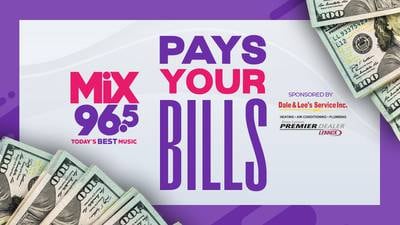 Win $1,000 With Mix 96.5 Pays Your Bills Contest