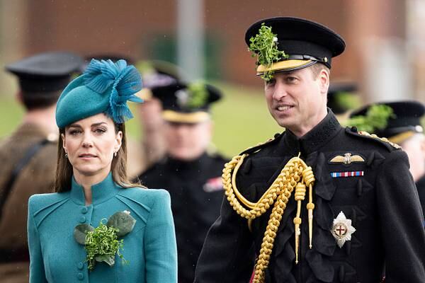 Photos: Prince and Princess of Wales attend St. Patrick's Day parade