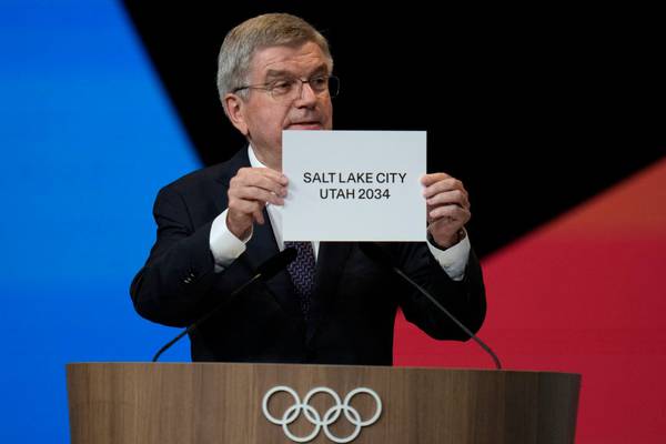 Salt Lake City will host 2034 Winter Olympics