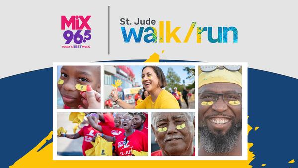 Join Mix 96.5 At The 10th Annual St. Jude Walk/Run