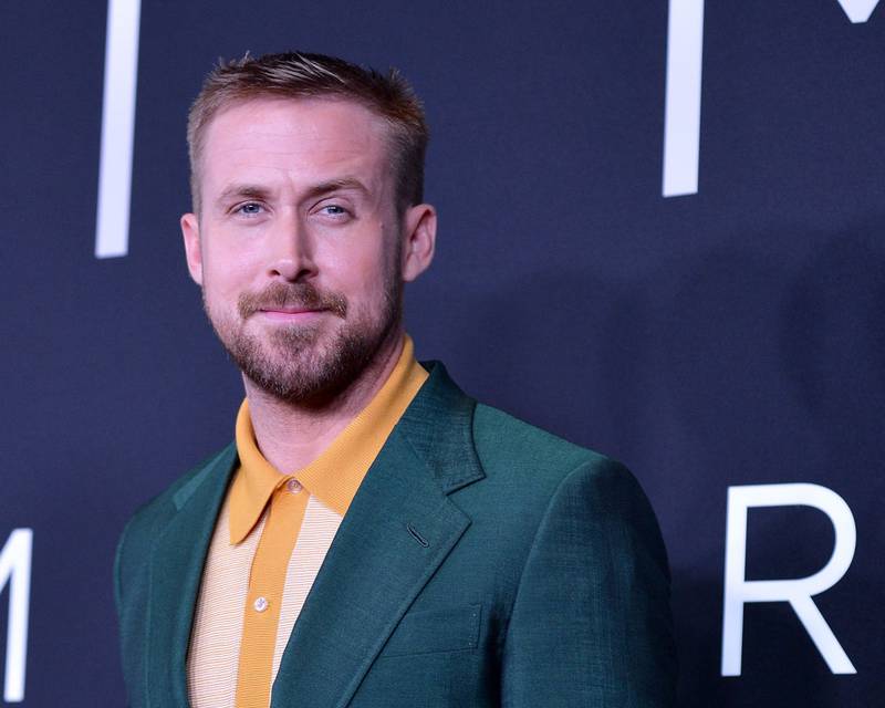 WASHINGTON, DC - OCTOBER 04:  Actor Ryan Gosling attends the "First Man" premiere at the National Air and Space Museum on October 4, 2018 in Washington, DC.  (Photo by Shannon Finney/Getty Images)