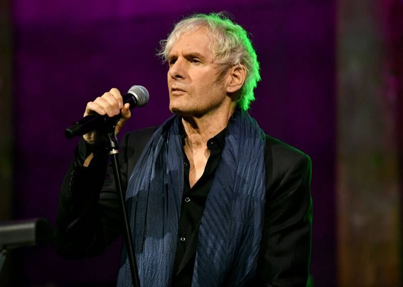 NEW YORK, NEW YORK - DECEMBER 02: Michael Bolton performs onstage during the 9th annual "Revels & Revelations" in support of teen mental health at City Winery on December 02, 2021 in New York City. (Photo by Craig Barritt/Getty Images)
