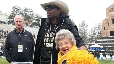 Deion Sanders, 98-year-old fan sing, dance after Colorado beats Nebraska