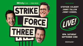 Strike Force Three live show in Las Vegas canceled after Jimmy Kimmel tests positive for COVID-19