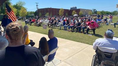 Photos: Jack C. Montgomery VA Hospital rally 