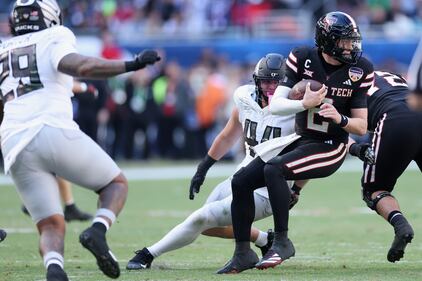 College Football Playoff Quarterfinal Capital One Orange Bowl CFP Oregon Ducks Texas Tech Red Raiders Hard Rock Stadium Miami Gardens, Florida