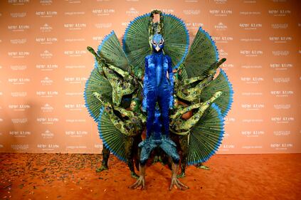 NEW YORK, NEW YORK - OCTOBER 31: Heidi Klum attends Heidi Klum's 22nd Annual Halloween Party presented by Patron El Alto at Marquee on October 31, 2023 in New York City. (Photo by Noam Galai/Getty Images for Heidi Klum)