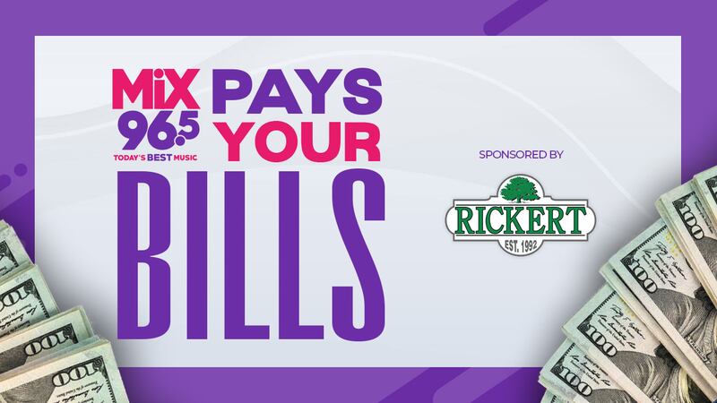 KRAV The Mix 96.5 Pays Your Bills Contest