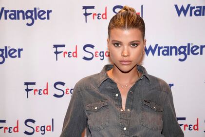 LOS ANGELES, CALIFORNIA - SEPTEMBER 19: Sofia Richie attends “A Ride Through the Ages”: Wrangler Capsule Collection Launch at Fred Segal Sunset at Fred Segal on September 19, 2019 in Los Angeles, California. (Photo by Erik Voake/Getty Images for Wrangler)